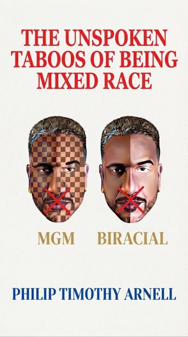 Work-in-progress cover of The Unspoken Taboos of Being Mixed Race