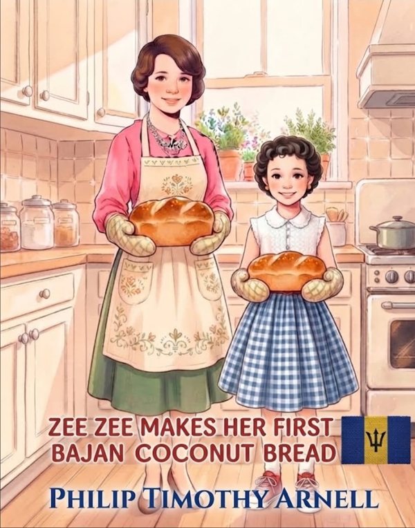 Cover of Zee Zee Makes Her First Bajan Coconut Bread